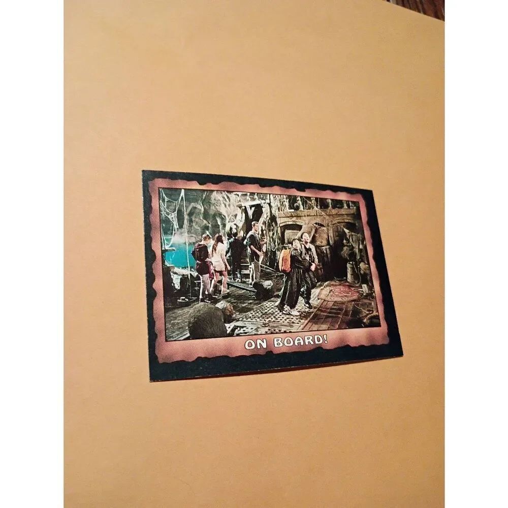Vintage 1985 Warner Bros Topps Gum Goonies Trading Card #45 On Board!
